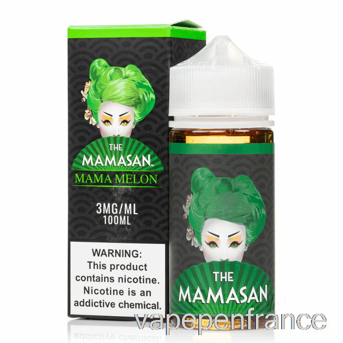 Maman Melon - Le Mamasan - Stylo Vape 100 Ml 0 Mg